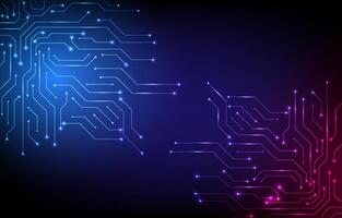 Abstract circuit board background. featuring futuristic artificial intelligence electronic technology motherboard cyber network concept. vector
