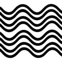 Wavy line pattern abstract water ripple background seamless texture design vector
