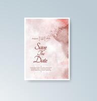 Spring lace-inspired save the date card vector