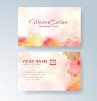 Abstract watercolor forms complementing clean fonts vector