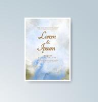Garden classic table number card vector