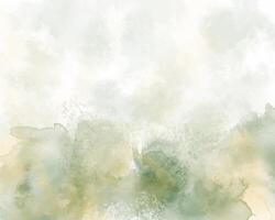 Modern artistic watercolor swirls in abstract layout vector