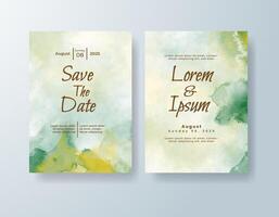 Boho RSVP card with soft pastel tones vector