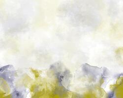 Atmospheric watercolor background with subtle blends vector