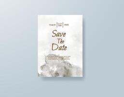 Rustic calligraphy table number card vector
