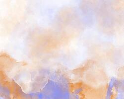 Multicolor watercolor backdrop with flowing transitions vector