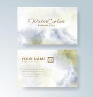 Watercolor abstract textures for unique business branding vector