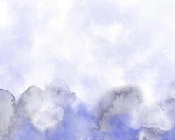 Gentle watercolor drips creating an abstract design vector