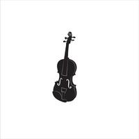 beautiful and cool string instrument vector