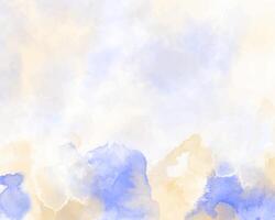 Subtle watercolor shading with colorful texture vector