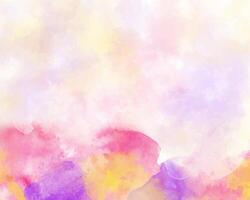 Serene blend of watercolor tones in abstract form vector