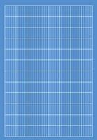 Blue print grid background. Grid line paper wireframe pattern textured. Chequered blank template for cutting mat, office work notebook. flat style. vector