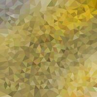 An abstract low-poly background composed of warm yellow, brown, and olive tones, forming a faceted geometric pattern with a natural, earthy appearance. vector