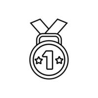 Medal icon. Simple element from sport icons collection. Creative Medal icon for web design, templates, infographics and more. vector