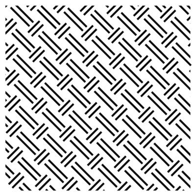 Seamless pattern in geometric ornamental style. Black pattern.