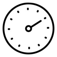 Time icon. Clock Icon web. wall clock illustration sign. hour sign for web and mobile app. vector