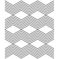 Seamless zigzag pattern. Abstract monochrome background. vector