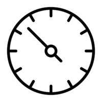 Time icon. Clock Icon web. wall clock illustration sign. hour sign for web. vector