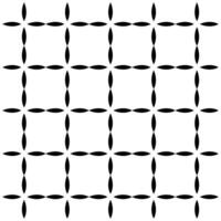 Black and white geometric seamless pattern. Abstract background. art. vector