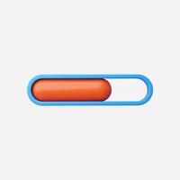 A modern abstract design featuring a colorful rounded shape. vector