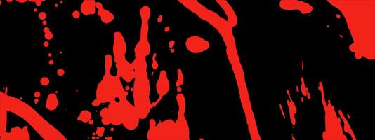 Blood drops and splatters pattern. Red splashes streaks, and drops for spooky backgrounds. vector