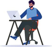 Programmer People Illustration vector