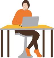 World Programmer Day People Illustration Isolated on White Background vector