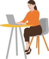 World Programmer Day People Illustration on White Background. vector