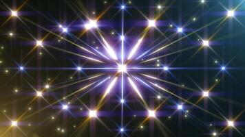Abstract holy light optical lens flares particle luxurious and beautiful sparkle overlay effect. video