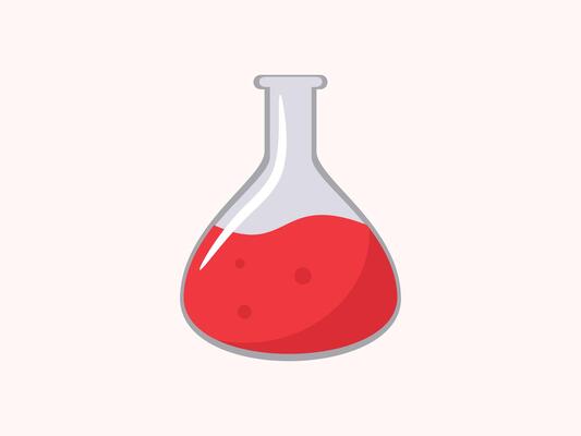 Sample lab illustration icon in simple style
