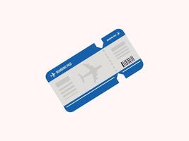 Ticket icon design illustration in flat style vector