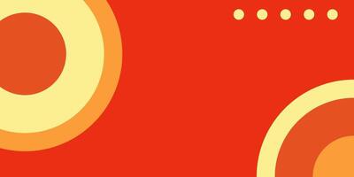 Orange circle pattern background free copyspace area design. Perfect for your design project vector
