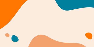 summer abstract background with empty space for text. attractive design for banner, poster template. vector