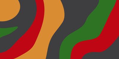Juneteenth theme with wavy abstract background, freedom day, annual holiday. Perfect for your design project vector