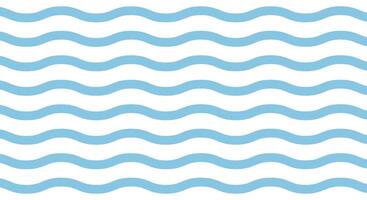 blue wave pattern abstract background design template vector