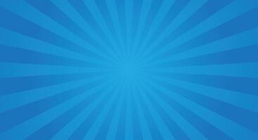 blue light ray sun burst abstract background design template vector