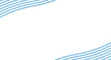 blue wave line pattern design background vector