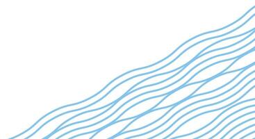wave pattern water line background design template vector