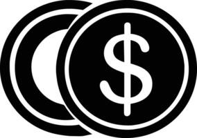 Mysterious Stack of US Dollar Coins A Dramatic Black and White Illustration of Financial Wealth and Abundance vector
