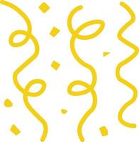 Joyful Minimal Lines for Celebration Themes vector