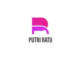 A vibrant abstract logo with a pink and purple gradient, featuring rounded, interconnected shapes that could represent a stylized letter 'P' or a dynamic flowing form. vector