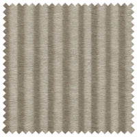 Beige fabric swatch with textured, pleated pattern and zigzag edges, ideal for upholstery or interior design projects. material appears durable and stylish png