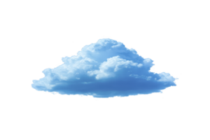 Fluffy white cloud floats against transparent background, showcasing its soft and airy texture. cloud appears light and serene. evoking sense of calm and tranquility png