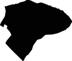 Lapaha Tonga silhouette map vector