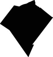 Laren Netherlands silhouette map vector
