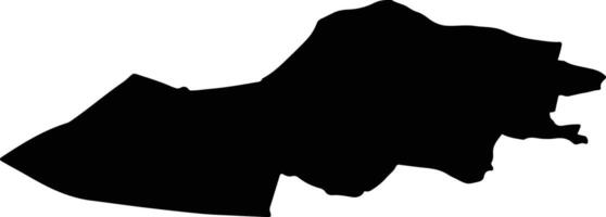 Leusden Netherlands silhouette map vector