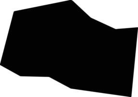 Lunenburg United States silhouette map vector