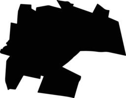 Mier y Noriega Mexico silhouette map vector
