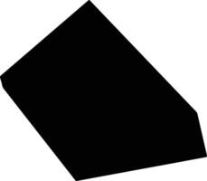 Mishrift Kuwait silhouette map vector