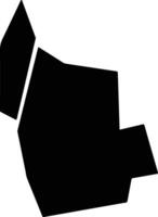Misr Al Qadima Egypt silhouette map vector